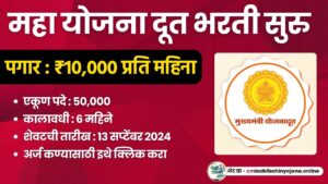 Mukhyamantri Maha Yojana Doot (Bharti) Registration Apply Online